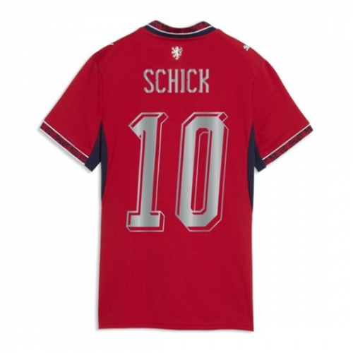 Billige Fotballdrakt Tsjekkia Patrik Schick #10 Replika Hjemmedrakt Dame VM 2026 Kortermet Billige Fotballdrakt Tsjekkia Patrik Schick #10 Replika Hjemmedrakt Dame VM 2026 Kortermet